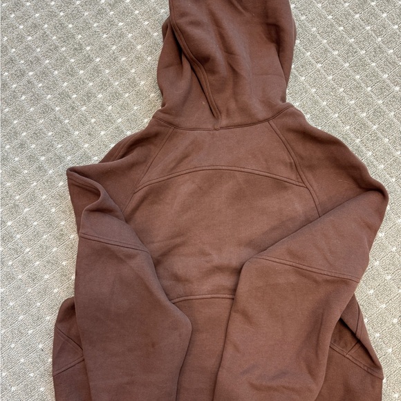 Lululemon Scuba Oversized Half-Zip Hoodie Java - Picture 6 of 6